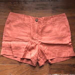 LOFT linen shorts